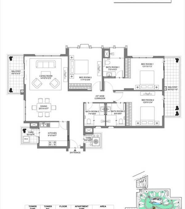 3bhk-2305