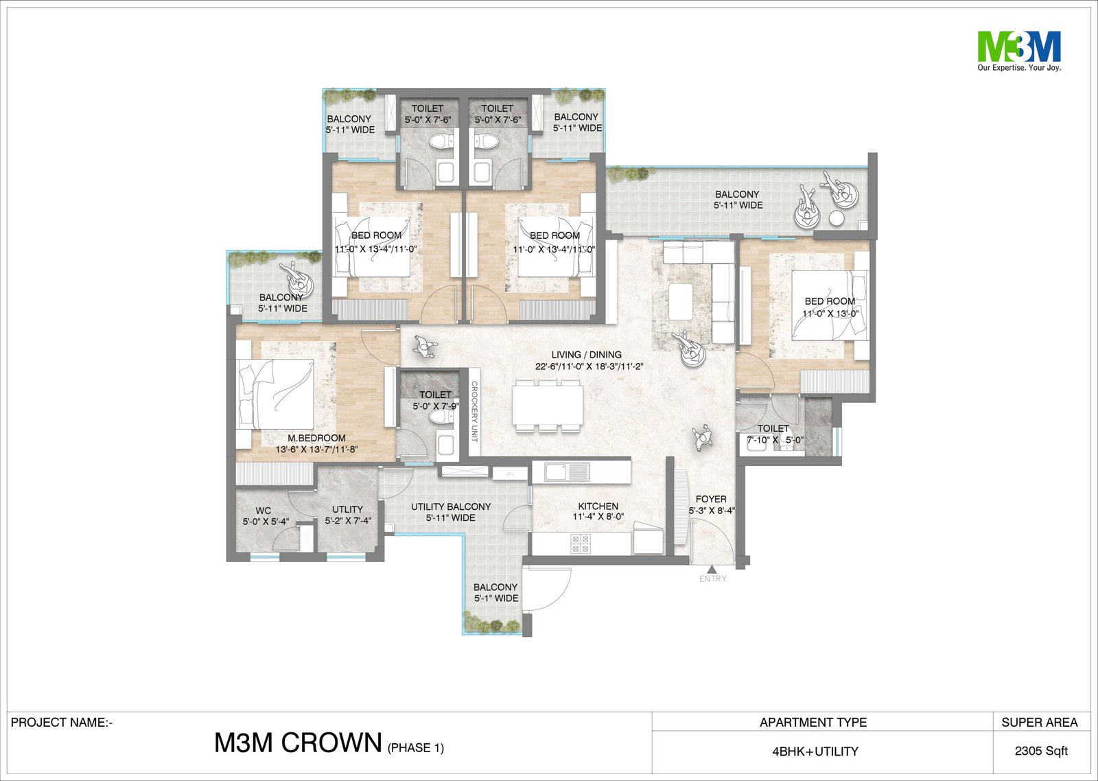 4BHK - 2305