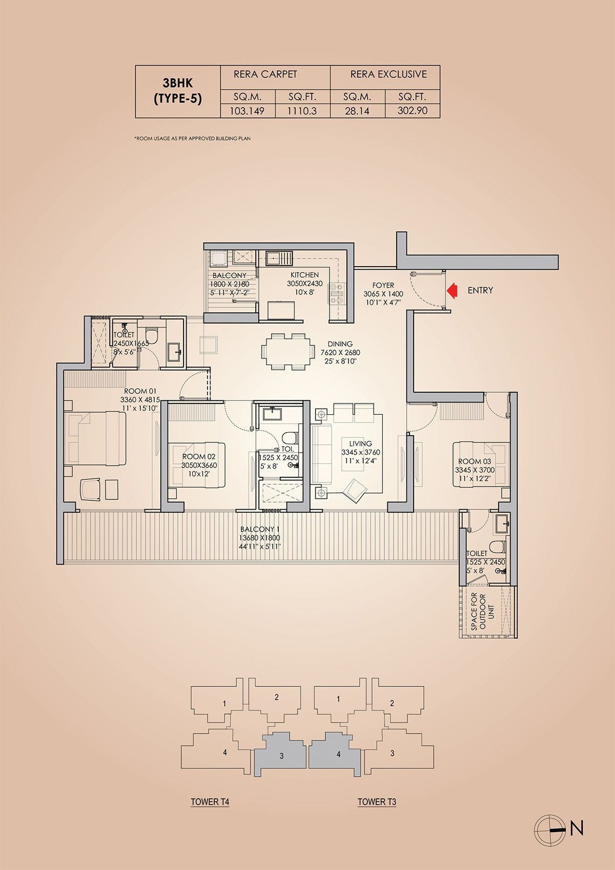 Aristocrat Opp Doc with Unit plan (3&4 BHK)