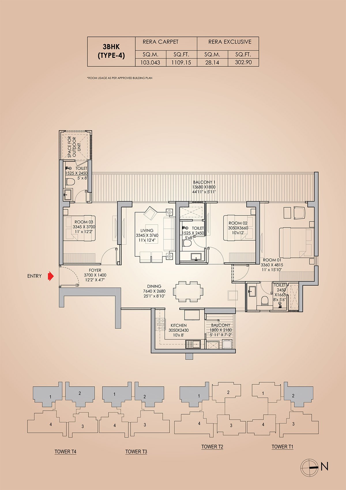 Aristocrat Opp Doc with Unit plan (3&4 BHK)