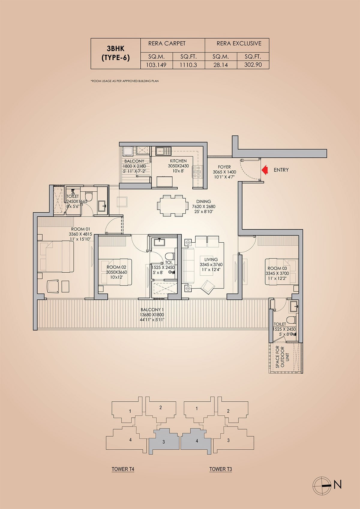 Aristocrat Opp Doc with Unit plan (3&4 BHK)