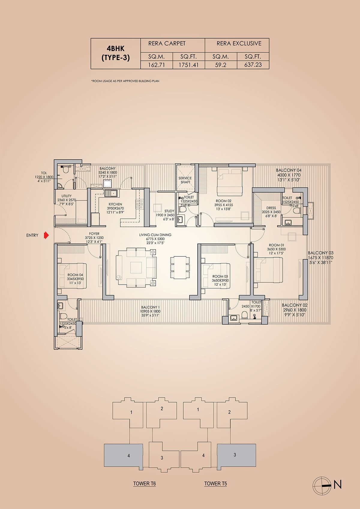 Aristocrat Opp Doc with Unit plan (3&4 BHK)